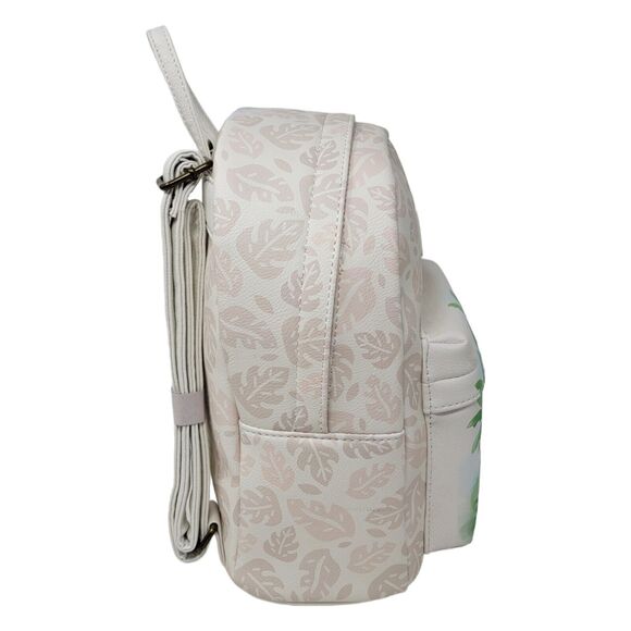 Loungefly Disney Stitch With Frog Mini Backpack Cream Watercolor Look‎ FLAW New main image 5